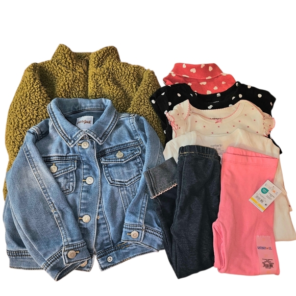 Carter's Other - 8pc Jackets Shirts Pants Mixed Lot 2t 24m